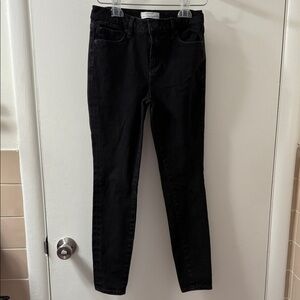 Loft Classic Black Skinny Jeans